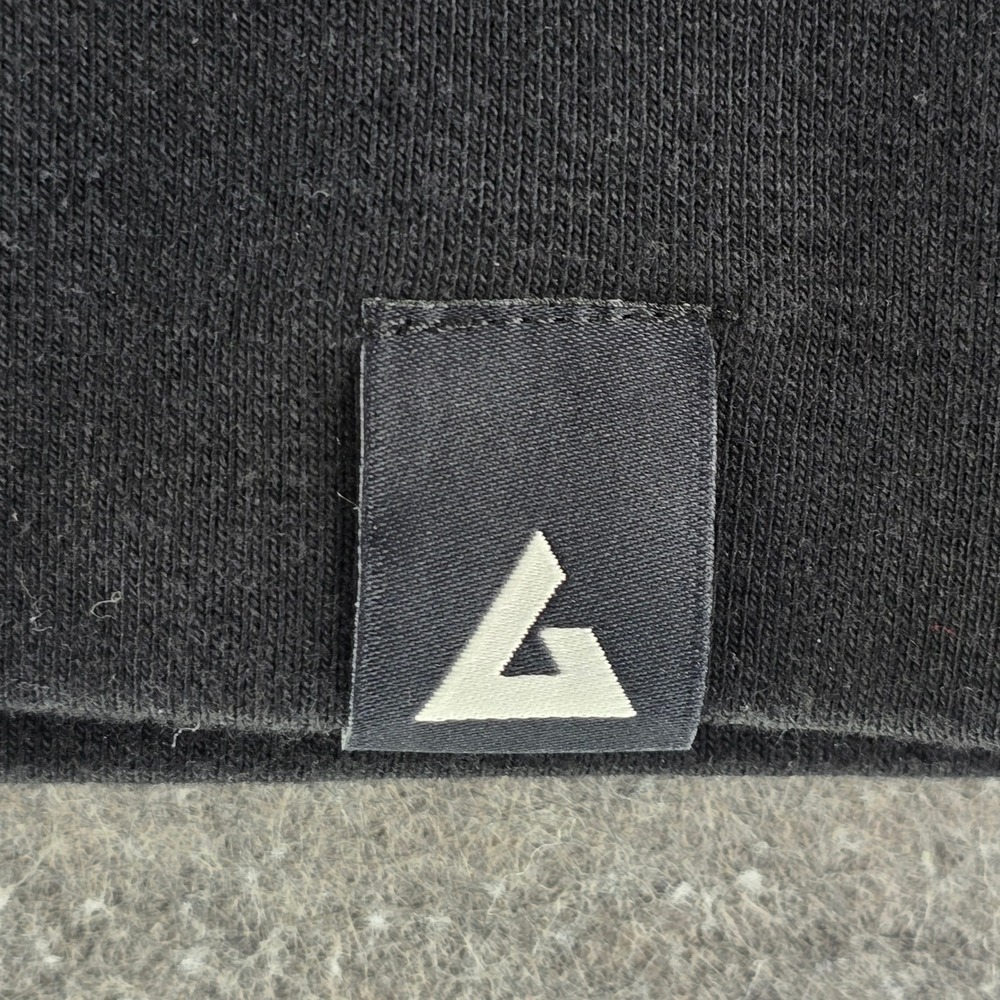 American Giant Hoodie Mens Small Black Cotton Pullover Heavyweight Made in USA - Picture 8 of 14